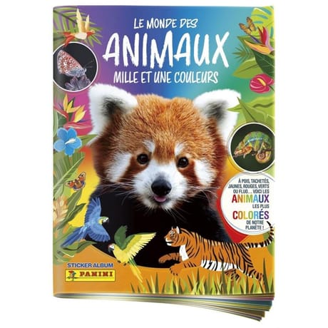 Album Panini - Animaux 2024 album +2  pochettes + 2 offertes
