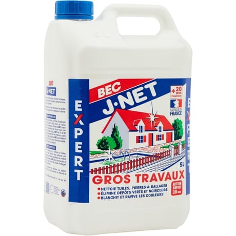 Bec j-net eau de javel gros travaux 5l