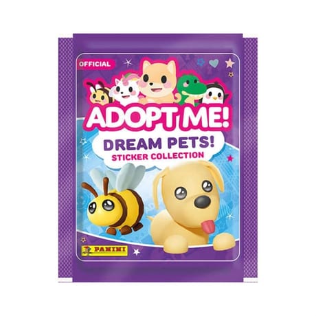 Album Panini - Adopt me on roblox blister 6 pochettes + 1 carte édition limitée