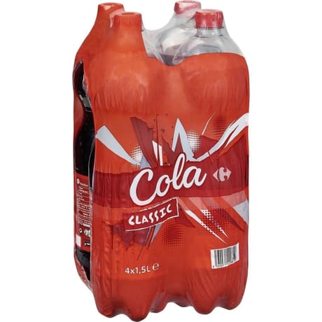 Carrefour classic soda au cola 4x1.5l