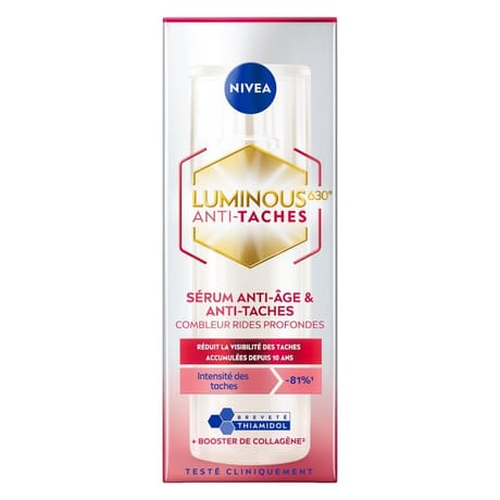 Nivea cellular luminous 630 sérum anti-âge & anti-tâche 2en1 30ml