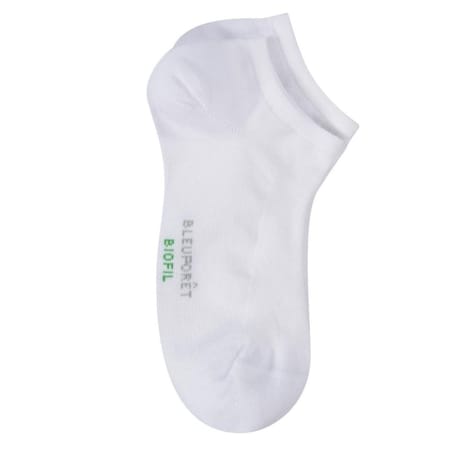2 paires de mini socquettes coton bio femme BLEUFORET DT8 BLANC/BLANC 37/41