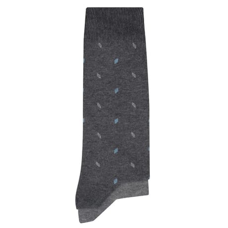 2 paires de mi chaussettes losanges homme BLEUFORET ED6 GRIS FLANELLE/GRIS T39\42