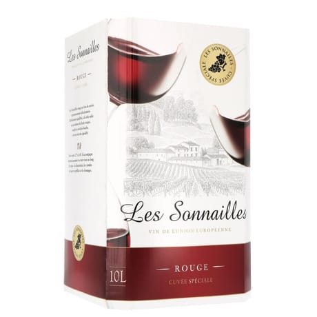 Cabernet les sonnailles vin rouge tempranillo 12% 10l