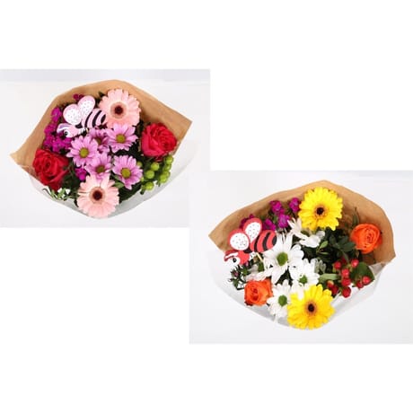 Bouquet composé aurore