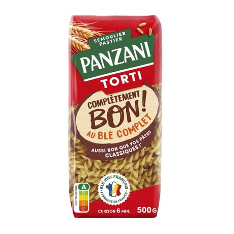 Panzani pâtes torti complétement bon 500g