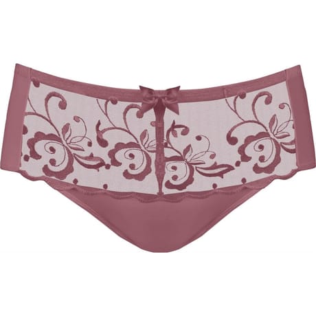 Culotte midi ligne Elègance broderie Playtex 0FT DAME ROSE T44