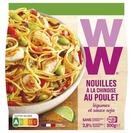 WW nouilles chinoise au poulet 300g