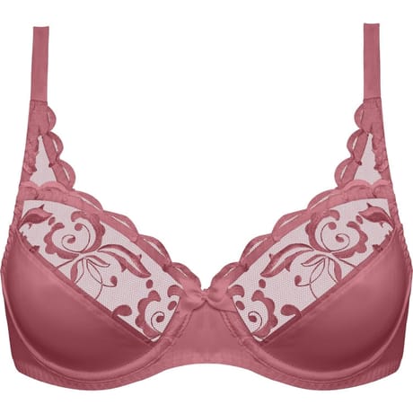 Soutien-gorge armature ligne Elègance broderie Playtex 0FT DAME ROSE 100C