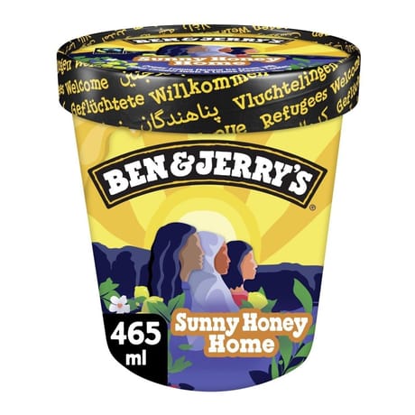 Ben & Jerry's sunny honey home 465ml 391g