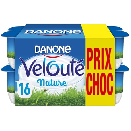 Velouté nature 16x125g prix choc