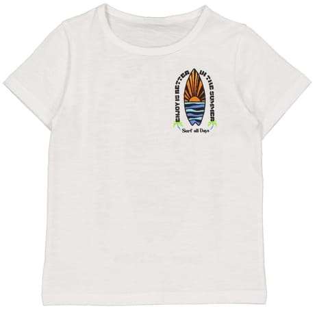 Tee shirt manches courtes garçon WHITE 12 ANS