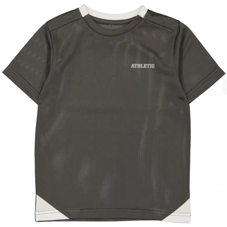 Tee shirt manches courtes sport GRIS 6 ANS