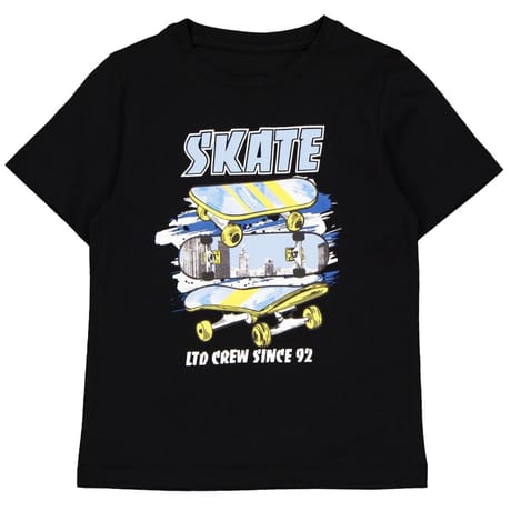 Tee-shirt garçon BLACK 12 ANS