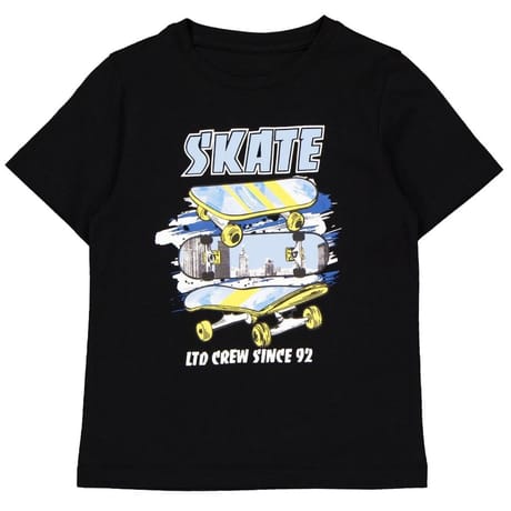 Tee-shirt garçon BLACK 14 ANS