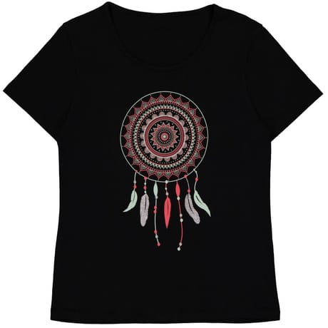Tee shirt femme manches courtes BLACK T38\40