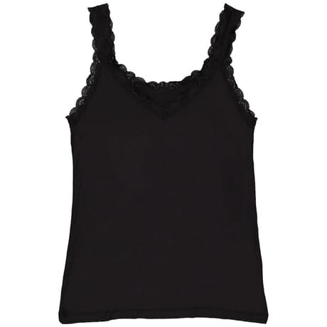 Débardeur femme bretelles dentelle NOIR T42\44