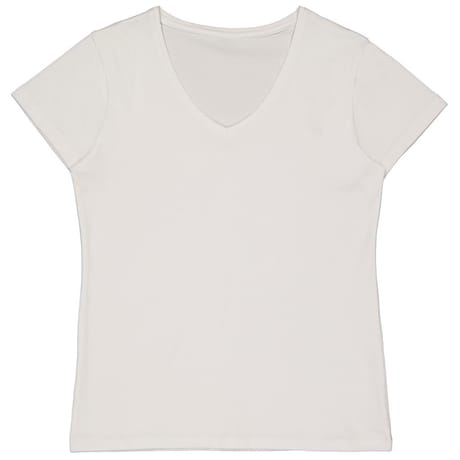 Tee shirt femme manches courtes BLANC T42\44