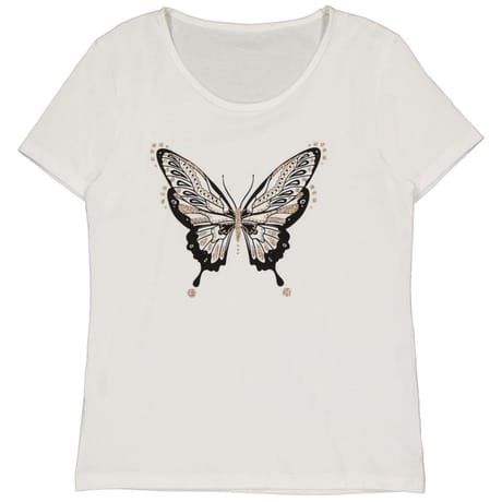 Tee shirt femme manches courtes WHITE T42\44