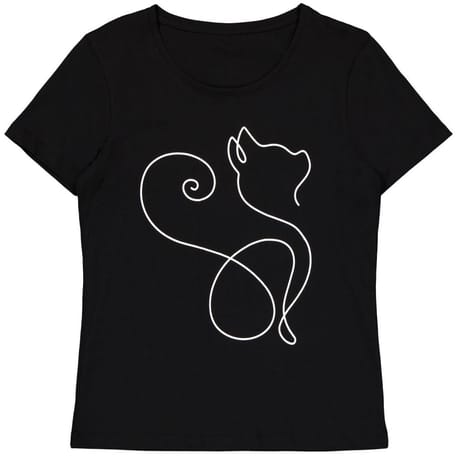 Tee shirt femme manches courtes NOIR T38\40