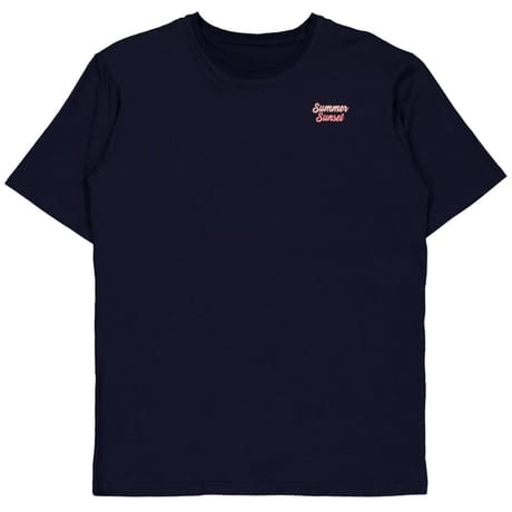 Tee shirt print poitrine + dos MARINE XL