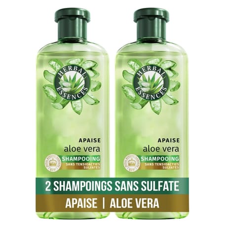 Herbal essence base shampooing aloe 2x250ml