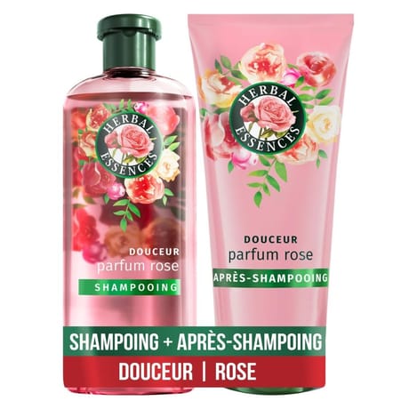 Herbal essences base shampooing rose 250/200ml