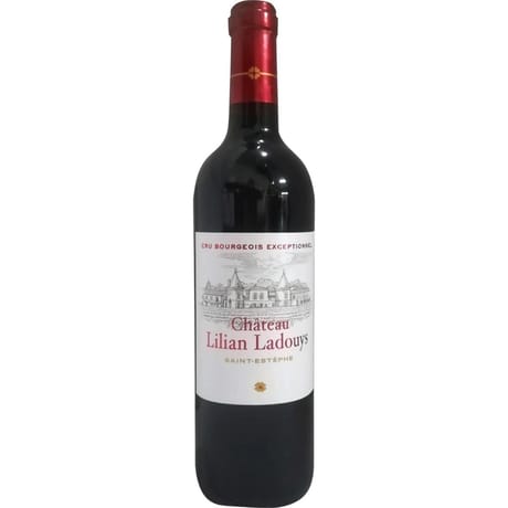 Saint Estephe Cru Bourgeois Exceptiotionnel Lilian Ladouys 14.5% Vol. 75 cl