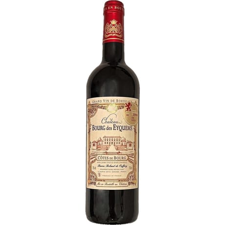 Côtes de Bourg Rouge Château Bourg Des Eyquems 13.5% Vol. 75 cl