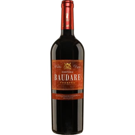 Fronton Rouge Vieilles Vignes Château Baudaire 13% Vol. 75 cl