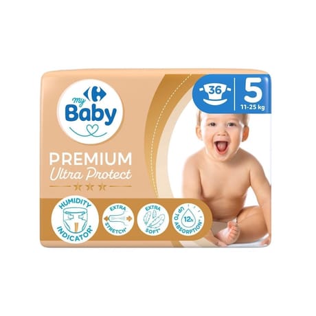 Carrefour baby couches taille 5  11-25 kg x36