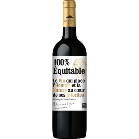 Puisseguin St Emilio, Bio Equitable "Pour Vos Belles Occasions" 13% Vol. 75 cl