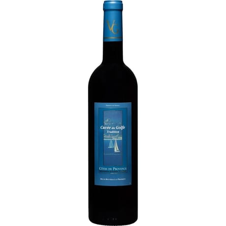 Côtes De Provence AOP Rouge Cuvée Du Golfe Tradition 12.5% Vol. 75 cl