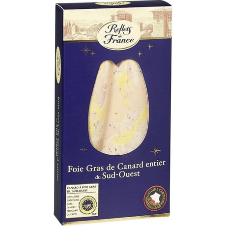 Reflets de France foie gras de canard entier du Sud Ouest 200g