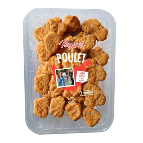 Nuggets de poulet 400g
