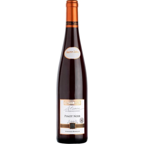 Alsace Pinot Noir Rouge Martin Zahn 12.5% Vol. 75 cl