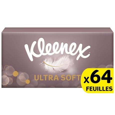 Kleenex mouchoirs boite ultra soft x64