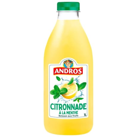 Andros citronnade menthe 1l