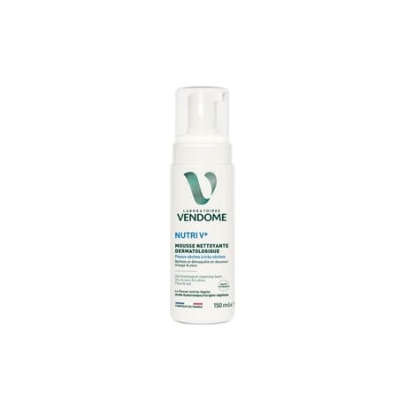Vendome nutriv+ mousse nettoyante 150ml