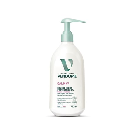 Vendome calmv + douche hydra-protectrice 0% 750ml