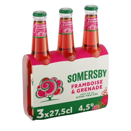 Somersby framboise grenade 3x27.5cl 4.5%vol