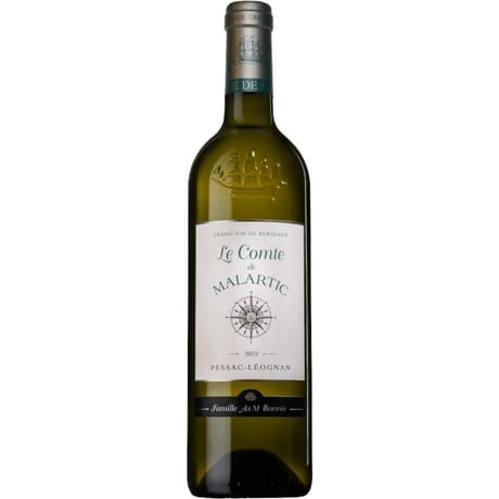 Pessac Leognan Blanc Le Comte De Malartic 13.5% Vol. 75 cl