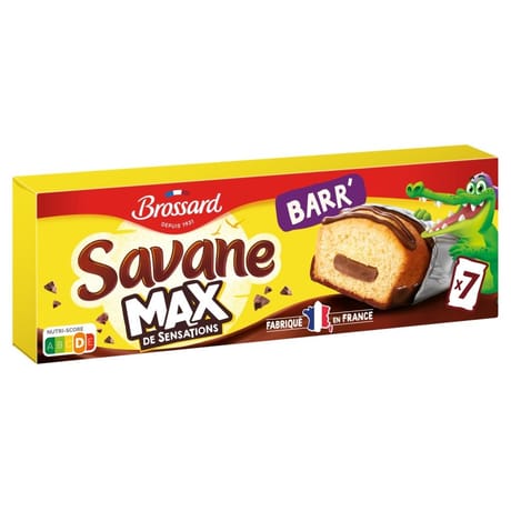Brossard savane max de sensations pocket barr' 210g