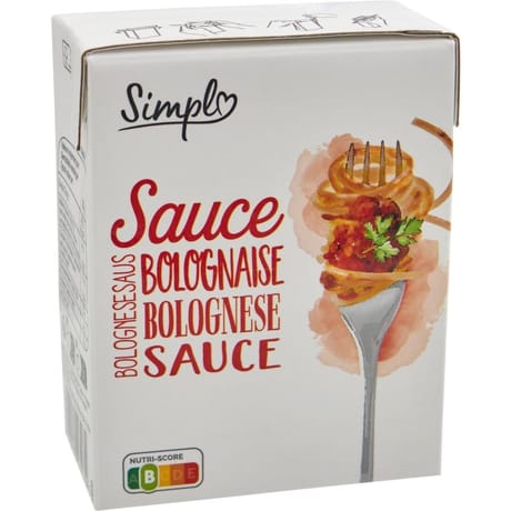 Simpl sauce tomate bolognaise 390g