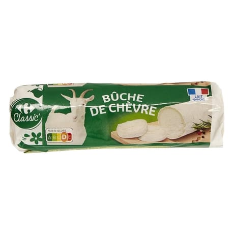 Carrefour Classic' buche de chèvre 180g