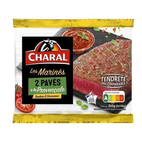 Pavé de boeuf à la provençale x2 260g Charal
