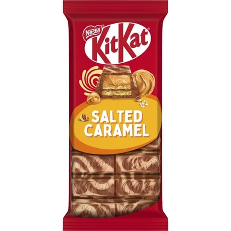 Kitkat tablette caramel salé 99g