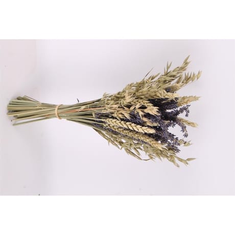 Bouquet duo blé lavande