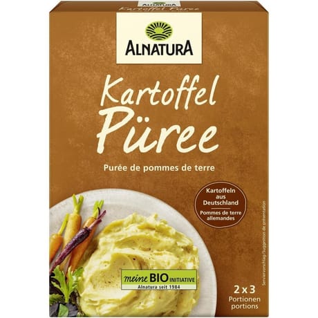Alnatura purée de pommes de terre bio 160g