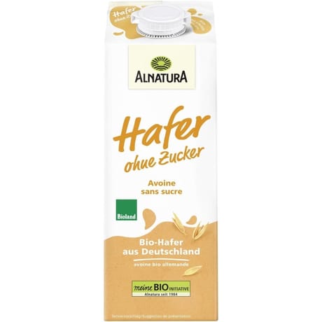 Alnatura boisson à l'avoine nature sans sucres bio 1l